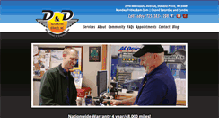 Desktop Screenshot of dndautorepair.com